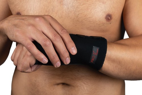 PRO 11 WELLBEING Atmungsaktive Handgelenkstütze Bandage Schiene - für Karpaltunnel, RSI - Bild 1 von 4