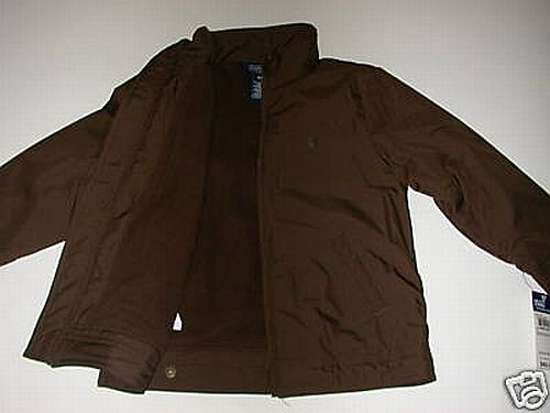 Neu Polo Ralph Lauren Jungen braun Keith Jacke Fleece gefüttert 3 3T Neu mit Etikett - Bild 1 von 1