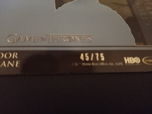 Game of Thrones Sandor Clegane "The Hound" Acetate Character L13 /75 Rory McCann - Picture 7 of 7