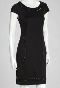 slimming little black dress