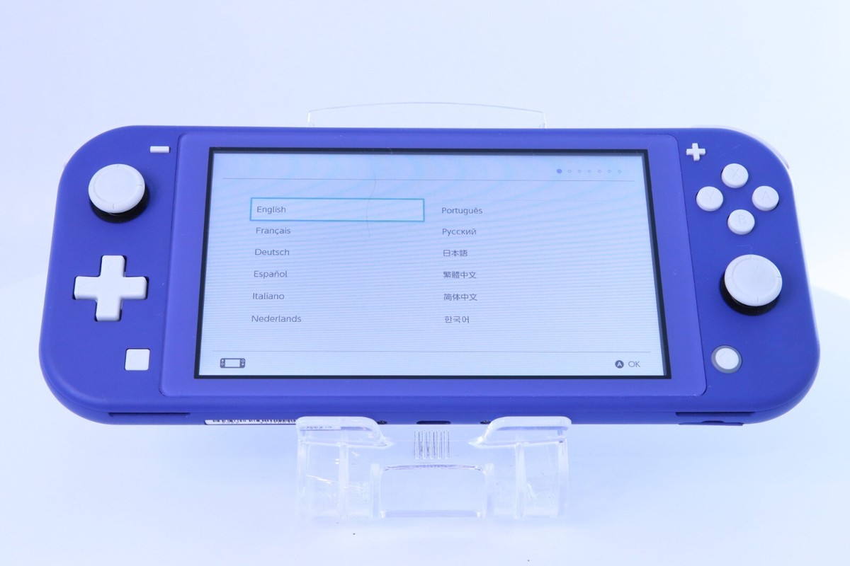 Nintendo Switch Lite Blue [Rank :S] W/USB cable【 Region Free