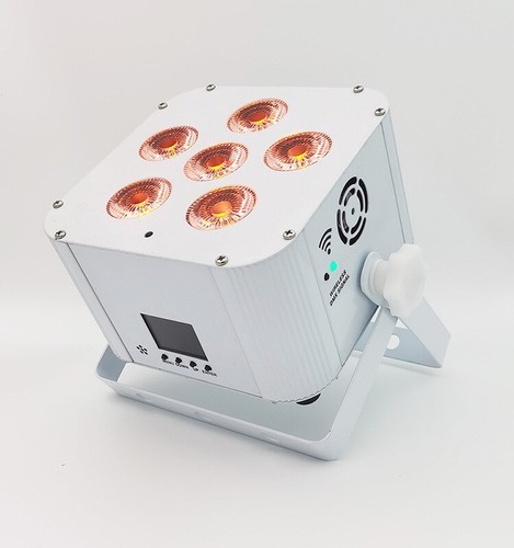 WIFI DMX led par light 6*18w RGBWA+UV wireless Battery DJ freedom uplighting - Picture 2 of 9