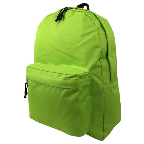 Bolso escolar clásico de 16 pulgadas mochila básica bolsa de libro simple - Imagen 4 de 5