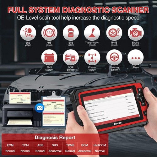 2025 LAUNCH X431 CRP919E OBD2 Car Diagnostic Tool All System Scanner Key Coding - Picture 7 of 17