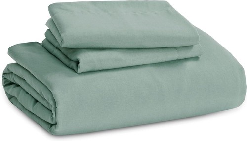 BEDSURE Sage Green Duvet Cover Queen Size - Soft Prewashed Queen Duvet Cover - Bild 7 von 8