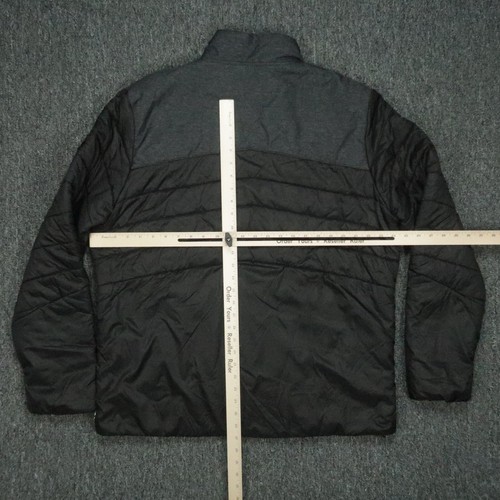 Smartwool Jacket Mens Extra Large Gray Black Smartloft 150 Wool Insulated Puffer - Picture 8 of 11
