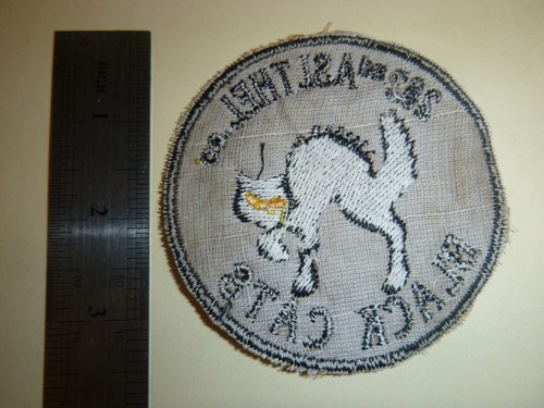 BLACK CATS - Patch - US 282nd Assault Helicopter Company - Vietnam War - M.930 - Picture 2 of 2