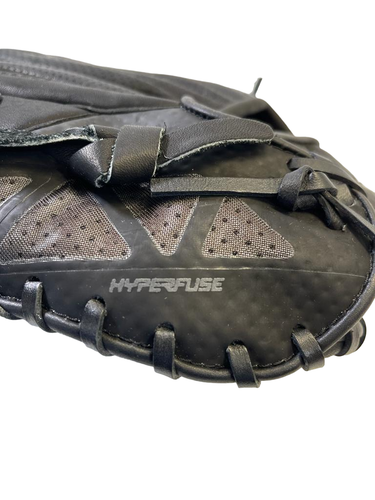 Nike Men's MVP Select Hyperfuse 12" Right Hand Throw Baseball Glove Black/Blue - Picture 4 of 7