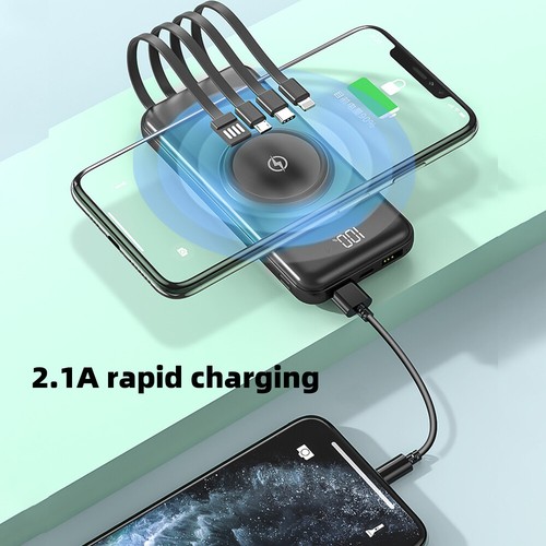 2025 Super 30000mAh USB Portable Charger Solar Power Bank for all Cell Phone NEW - Picture 3 of 35