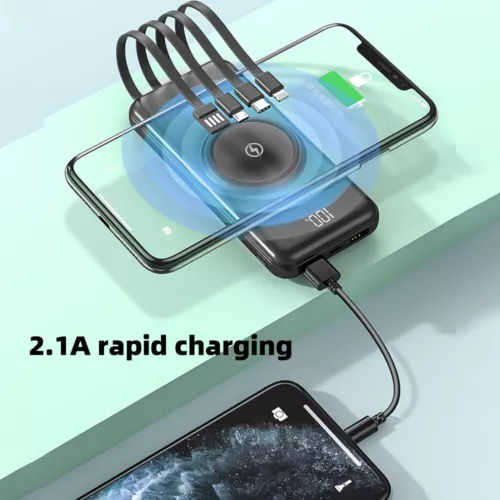 Magnetic 30000mAh Power Bank Dual USB Charging Portable Charger External Battery - Picture 6 of 24