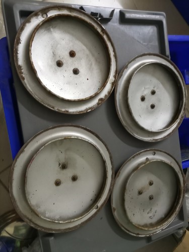 PORSCHE SET 4 BORCHIA RUOTA COPPA ORIGINALE - Imagen 2 de 2