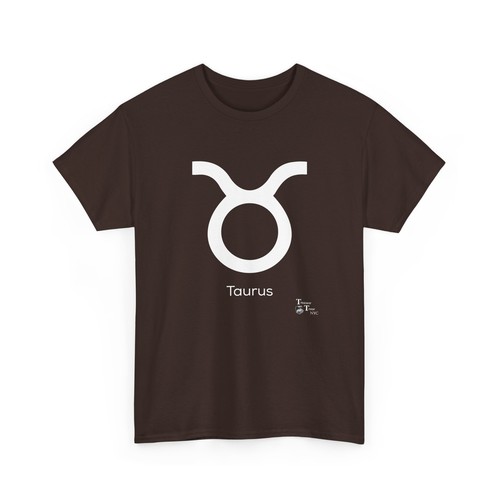 White Taurus Star Constellation Zodiac Sign for Black T-Shirt Design - Picture 8 of 41