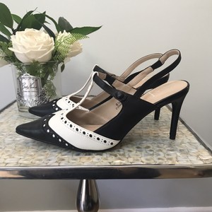 order top quality to buy M&S 6.5 7 7.5 black and white t bar leather strappy work office ... order top quality to buy M&S 6.5 7 7.5 black and white t bar leather strappy work office ...
