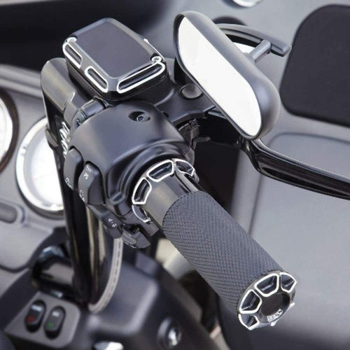 Motorcycle Mini Oval Rear View Mirror For Harley Street Glide Road Glide Special - Picture 9 of 12