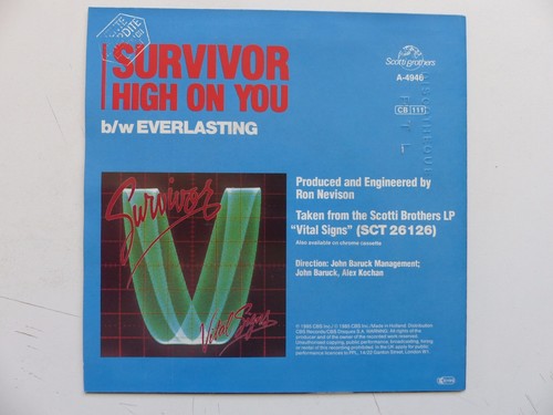 SURVIVOR High on you  A 4946  RRR  - Bild 2 von 2