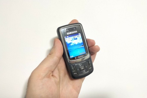 Samsung SGH T239 Grey (T-Mobile) slider Mobile phone movie prop collectors item  - Picture 1 of 12