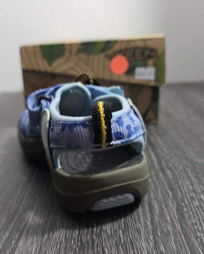 Keen Mighty Keendom Kids Zuma Sandals Angel Falls Print Size 11 - Picture 3 of 11