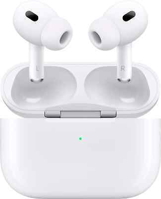 Apple - Geek Squad Certified Refurbished AirPods Pro (2nd generation) with Ma Apple - Geek Squad Certified Refurbished AirPods Pro (2nd generation) with Ma