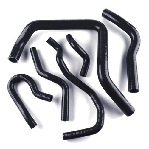 FOR HONDA CIVIC TypeR EK EG B16A B18C B20B Silicone Radiator Hose Kit Black - Picture 1 of 8