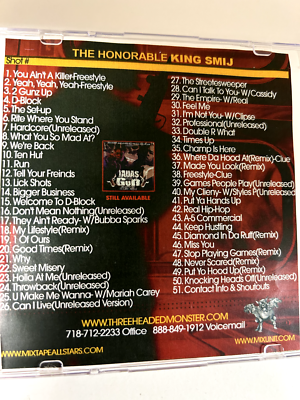DVD シャ乱Q CLUB QUE PARTY at AKASAKA BLITZ RARE DJ KING SMIJ JADAKISS JADAS GOT A GUN PT 2 NYC D-BLOCK