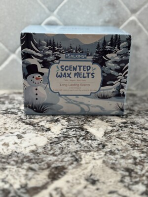 Salking Scented Wax Melts Scents:Cinnamon,Peppermint,Christmas Wreath,Candy Cane