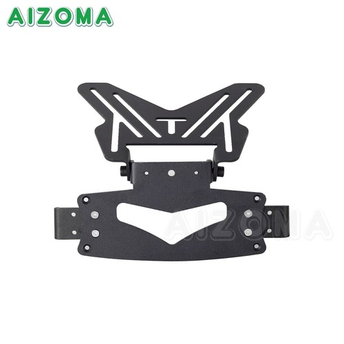 Universal Motorcycle Tail Tidy NEW Number Plate Bracket For Honda Yamaha Suzuki - Picture 3 of 9
