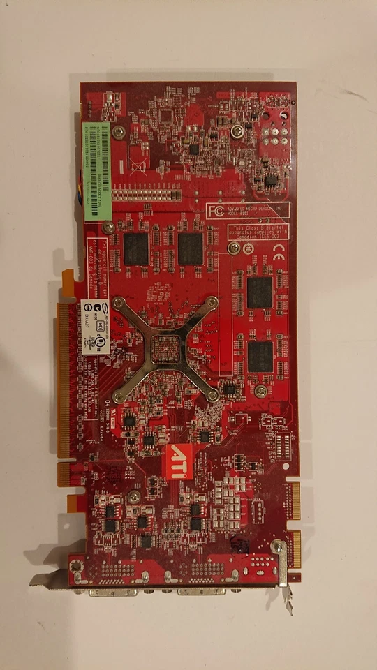 Barco ATI MXRT 5200 512MB PCIe GDDR4 2x DVI Full Height Video Card 102B1011021 - Image 2 of 4