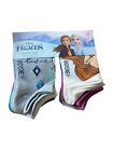 Disney Frozen Girls 10Pk No Show Socks  Size 7-10  NWT