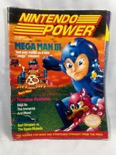 Nintendo Power Vol. 20 Mega Man III Issue (1991) NES + Bart Simpson Poster