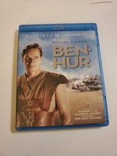 Ben-Hur 50th Anniversary 2-Disc Blu-ray Combo Pack-Authentic US Release