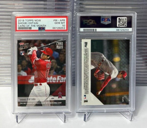 PSA 10 - 2018 Topps Now Card of the Month SHOHEI OHTANI Angels RC #M-APR (QTY)