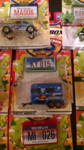 Matchbox Across America 50th Birthday Series Complete Set with License Plates - Picture 8 of 13