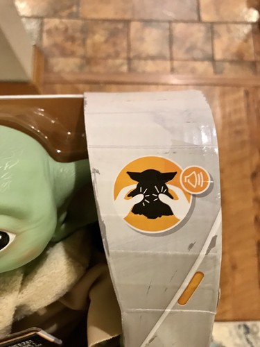 star wars The Mandalorian The Child, Baby Yoda Talking 7” Plush - Picture 6 of 10
