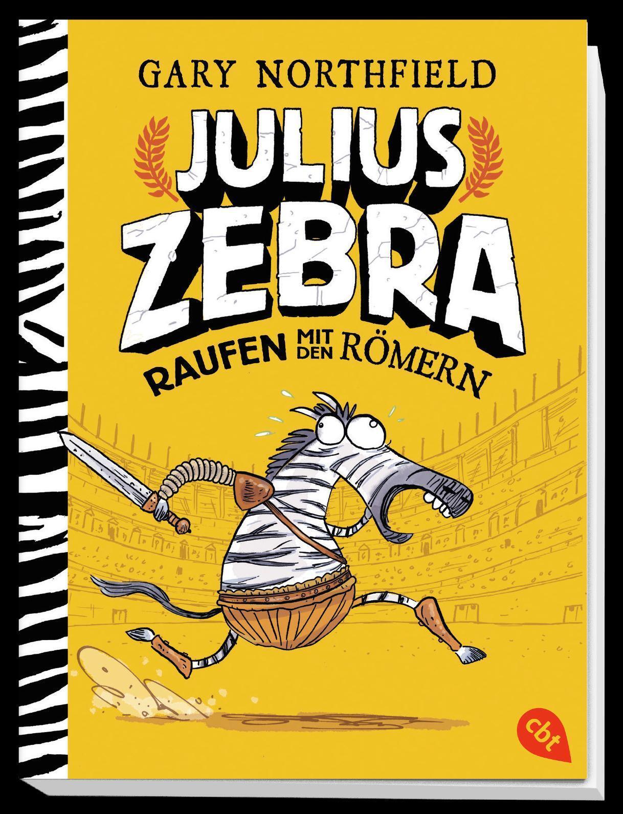 Thumbnail - Julius Zebra - Raufen Mit Den Römern | Gary Northfield | Taschenbuch |