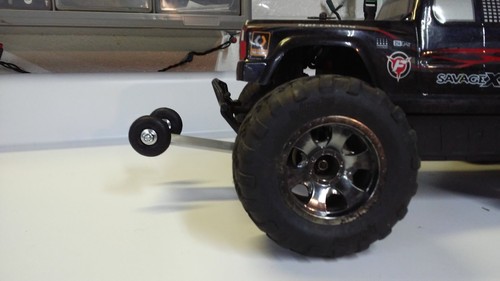 Banzaibars Wheelie Bar - fits HPI Racing Savage XS Flux Mini Monster Truck - Picture 2 of 8