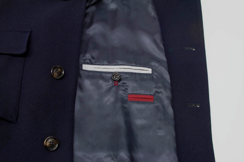 NWT $6595 Brunello Cucinelli Cashmere-Silk Knit Coat W/Logo Buttons 54/44US A232 - Picture 9 of 10