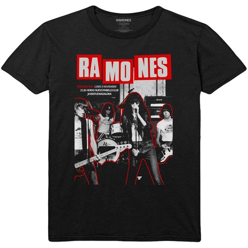 Ramones Unisex T-Shirt: Barcelona - Bild 1 von 3