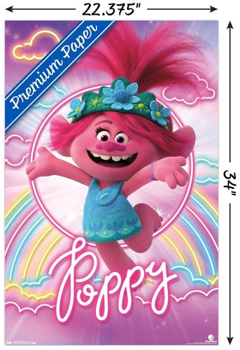 Trends International DreamWorks Trolls 2 - Poppy Wall Poster, 22.375" x 34", ... - Picture 3 of 5