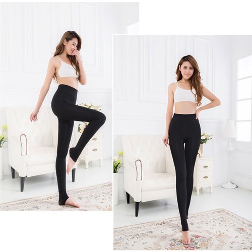 Women Thermal Stretch Fleece Lined Thick Winter Warm Pants tight Leggings - Picture 5 of 8