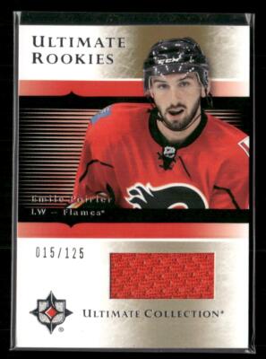 2015-16 Ultimate Collection #05-EP Emile Poirier 2005-06 Silver Jersey #/125 RC