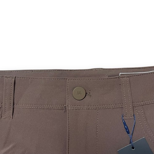 NEU! Mizzen + Main 138 $ schmale Passform Steuermann 5 Taschen Performance Hose 36 x 32 braun - Bild 6 von 14