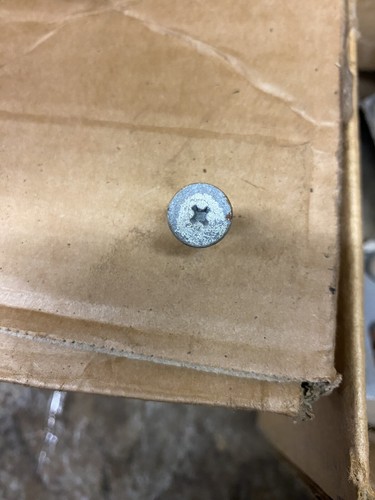 1967-1972 Ford Pickup Truck Headliner Center Screw F100 F250 #69T - Picture 2 of 3