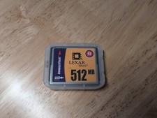 Lexar 512MB CompactFlash 4x Speed USB Enabled Media Drive in Case Digital Camera
