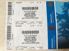 Alan Carr tickets for sold out event in Perth on 9th June