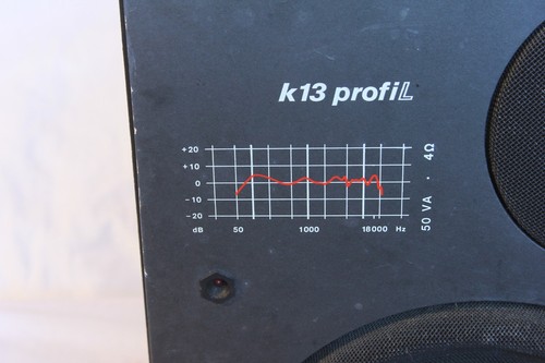 Vintage Bücherregal Lautsprecher Robotron RFT k13 ProfiL, 50W 4Ω, DDR/DDR/Ostdeutschland - Bild 6 von 6