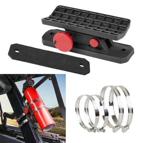 Quick Release Roll Bar Fire Extinguisher Mount Holder For Jeep Wrangler ATV UTV - Picture 12 of 12
