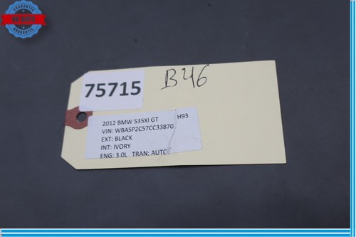 10-17 BMW 535i GT xDrive Right Passenger Side Sunvisor Sun Visor Oem - Picture 11 of 11