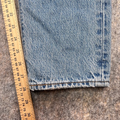 Levi's Wedgie Jeans Womens Size 30x28 Blue High Rise Tapered Leg Premium NEW - Bild 15 von 16