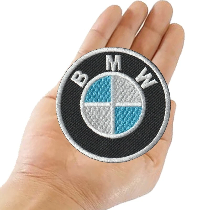 Wholesale BMW German Car Motorcycle Logo Size 2.8"x2.8" Sew Iron On Patches - Image 2 of 4