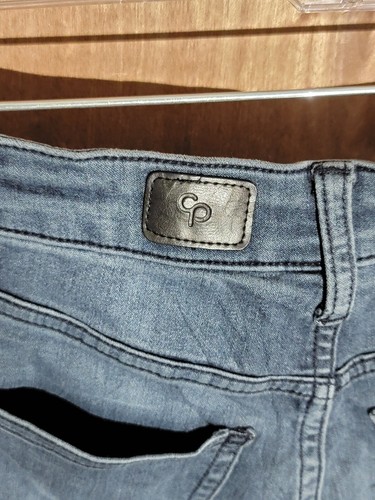 celebrity pink jeans womens 3/26 skinny ankle stretch buttonfly high rise blue - Picture 9 of 11